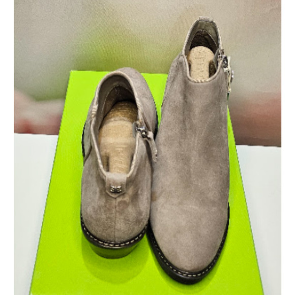 Sam Edelman Women's Pryce Ankle Booties Size 9.5 Putty Suede NWT - Picture 7 of 9
